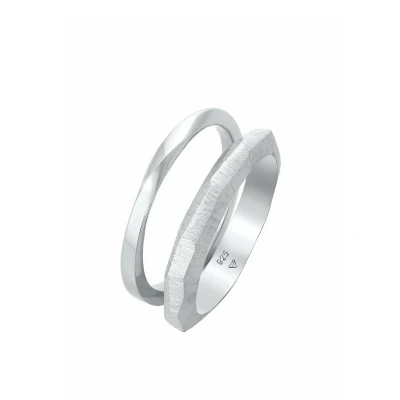 Afbeelding van Elli Ring, Dames, Maat: 52, Silber