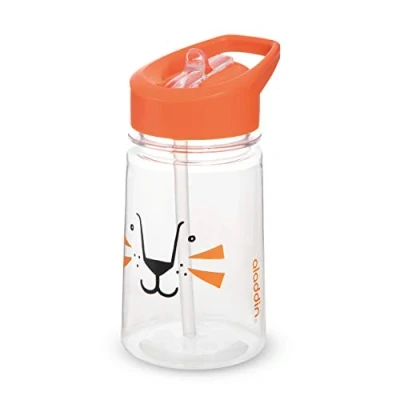 Afbeelding van Aladdin Zoo Drinkbeker Flip&amp;Sip Kids 350 ml Leeuw