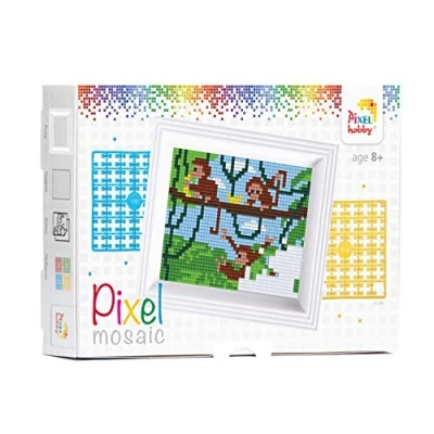 Afbeelding van Pixelhobby set Slingerende aapjes 31255