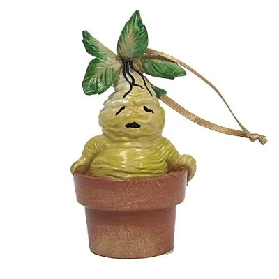 Afbeelding van Nemesis Now Harry Potter Mandrake Dangerous Plant Hanging Festive Decorative Ornament 9.5cm
