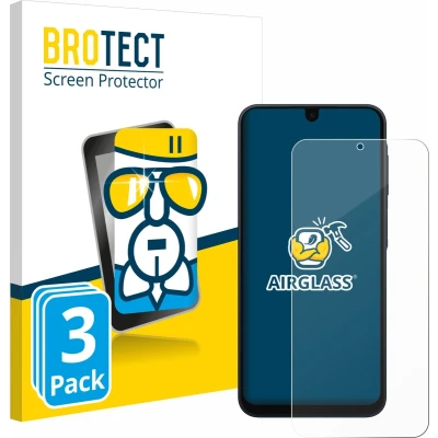 Afbeelding van BROTECT Screenprotector voor Samsung Galaxy A16 5G Folie Beschermfolie Beschermglas transparant (3 Stuks)