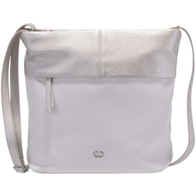 Afbeelding van GERRY WEBER Schoudertas Keep In Mind Shoulder Bag LVZ Metallic Cold Wit