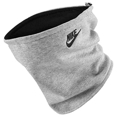 Afbeelding van Nike Sportswear Neckwarmer Reversible CLUB Unisex Sjaal, Maat: One Size, Dark grey heather/black/white