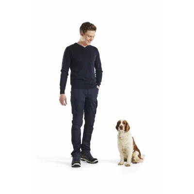 Afbeelding van Blaklader Service werkbroek stretch 1457 1830 Donker marineblauw C60