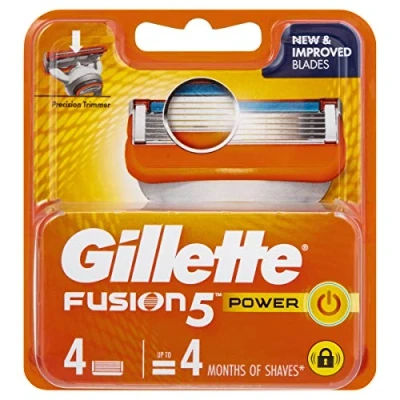 Afbeelding van Gillette Fusion 5 Power Scheermesjes 4 mesjes