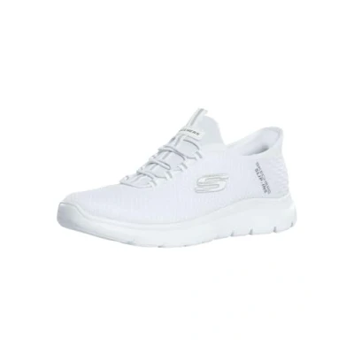Image de Skechers Baskets montantes Summits pour homme, blanc, 44 EU