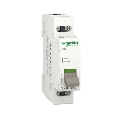 Afbeelding van Schneider Electric Acti9, iSW bedieningsschakelaar 2P 32A 415VCA A9S60232