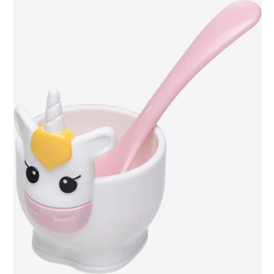Afbeelding van Joie Unicorn Eierdopje Met Lepel