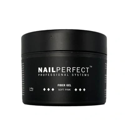 Afbeelding van NailPerfect Fiber Gel Soft Pink 45gr Haibu by Kapperskorting.com