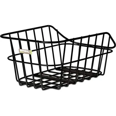 Afbeelding van Fietsmand Basil Cento met dragerbevestiging 45 x 33 21 cm zwart