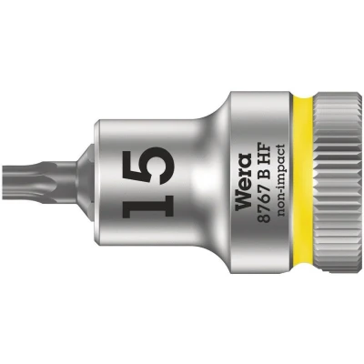 Afbeelding van Wera 8767 B HF Zyklop bitdop 3/8&quot; torx T15 x 35mm