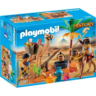 Afbeelding van PLAYMOBIL History Grafrovers met Egyptische schatten 5387