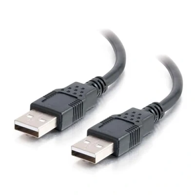 Image de C2G USB A Male to Cable, Black 2m câble Noir