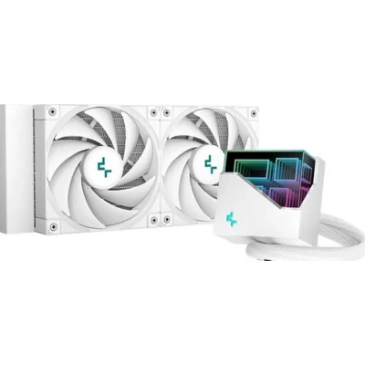 Afbeelding van DeepCool LT520 WH Vloeistofkoelsysteem processor Afmeting radiator: 240 mm
