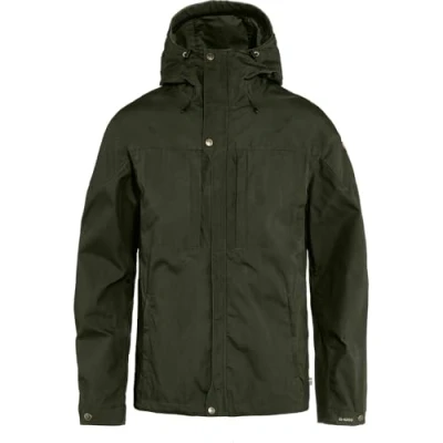 Afbeelding van Fjällräven Skogsö Outdoor Jack Heren Deep Forest L Groen