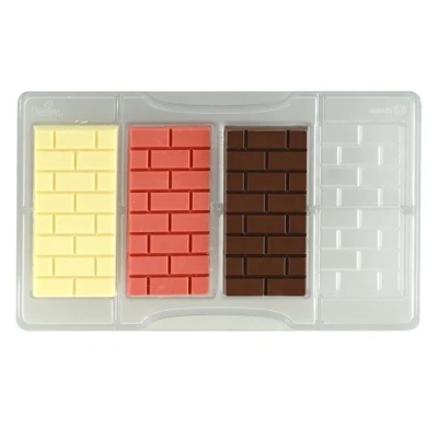 Afbeelding van Chocolademal Baksteen Tablet (4x) 8,5x4,2 cm
