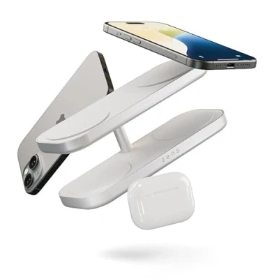 Afbeelding van OtterBox Zens Quattro Wireless Charger Pro 4, Wit