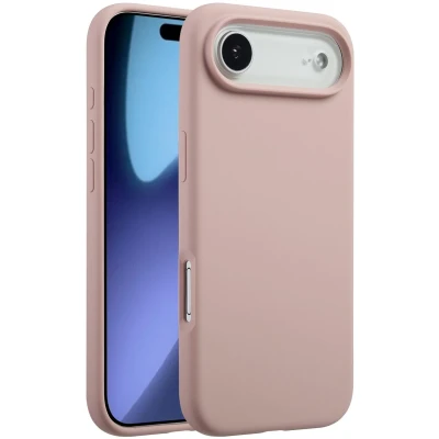Afbeelding van Accezz Liquid Silicone Backcover met MagSafe voor de Apple iPhone 17 Air Roze