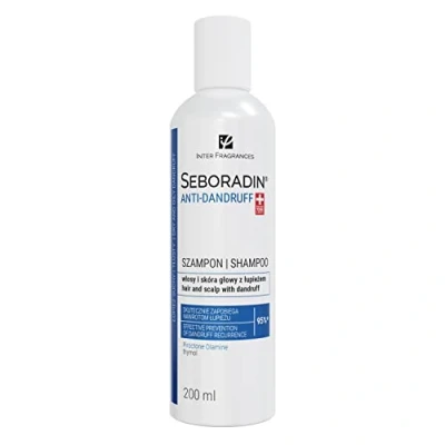 Afbeelding van Seboradin Anti roos shampoo met Piroctone Olamin en Thymol, effectieve preventie herhaling van vette droge roos, 200 ml
