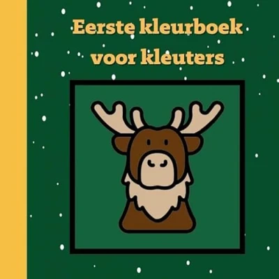 Afbeelding van Eerste kleurboek voor kleuters :: Winterpret