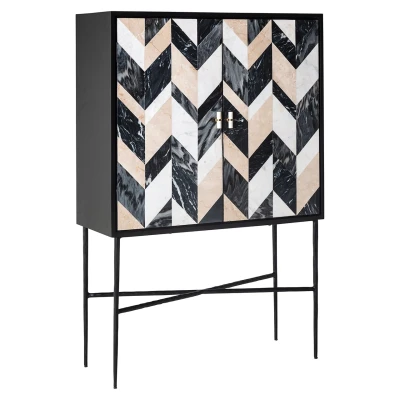 Afbeelding van Richmond Interiors Rostelli Wandkast 2 Deuren