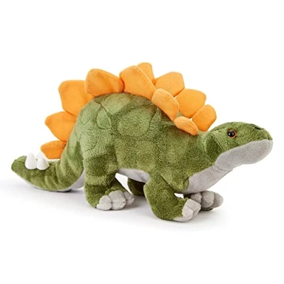 Afbeelding van Zappi Co Pluche speelgoed voor kinderen, dinosaurus, stegosaurus, 33 cm