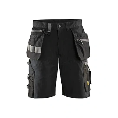 Afbeelding van Blåkläder Short Stretch Met Spijkerzakken 15981343 Zwart Maat 52