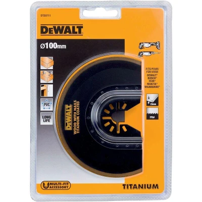Afbeelding van DeWALT DT20711 Titanium Segmentzaagblad gebogen 102mm.