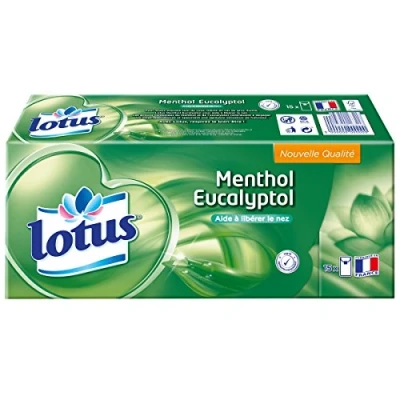 Afbeelding van Lotus Menthol Zakdoeken x 15 verpakkingen 2 stuks
