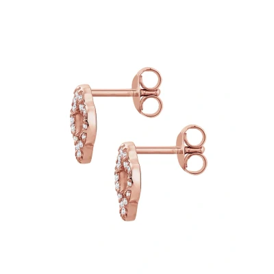 Afbeelding van Elli Kleeblatt Oorbellen Rose goldcoloured, Dames, Maat: One Size, gold coloured