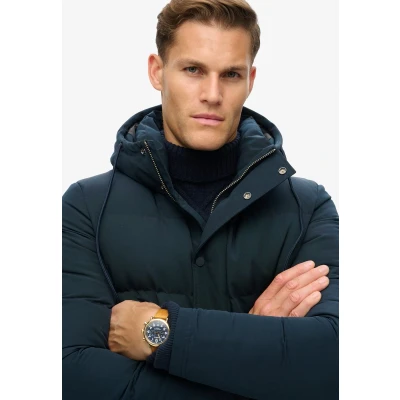 Afbeelding van Superdry Everest Hooded Puffer Winterjas, Heren, Maat: 3XL, Army green