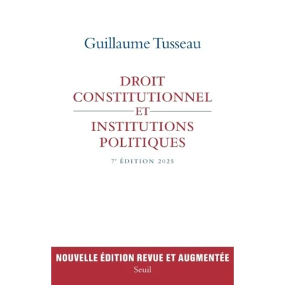 Image de Droit constitutionnel et institutions politiques