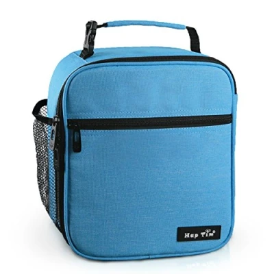 Afbeelding van Geïsoleerde Lunchtas voor volwassenen En Kinderen, 6,5 Liter Coole jongens Lunchbox Tas Mannen Vrouwen, Stoere Ruime Koeltas Bento Lunchboxen (Blauw)