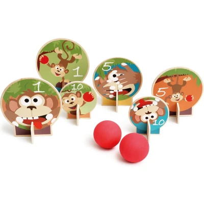 Afbeelding van Scratch Active Play: BALWERPSPEL Gekke Aap, met 6 apen en 2 ballen, in doos, 3+