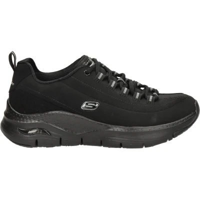 Afbeelding van Skechers Arch Fit Metro Skyline 149147 BBK, Vrouwen, Zwart, Sneakers, maat: 35