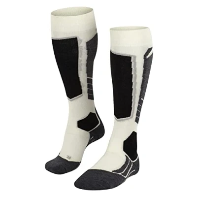 Afbeelding van Falke SK2 WOOL Skiing Functional Mediumcushioned Kniekousen, Dames, Maat: 35/36, Beige