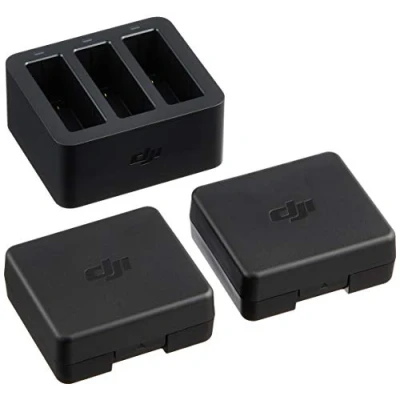 Image de Kit de recharge DJI Noir pour Osmo Action