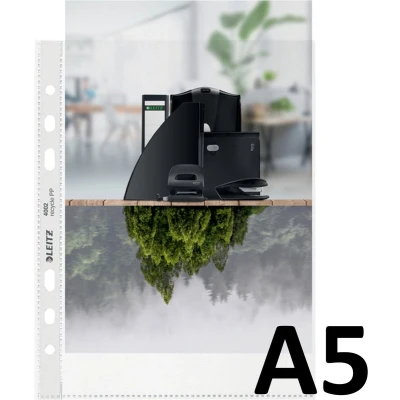 Afbeelding van Showtas Leitz Recycle 100µ 6 gaats PP A5 transparant