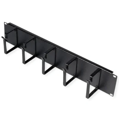 Afbeelding van ROLINE 19 inch rangeerpaneel 2 U, 85x60mm zwart