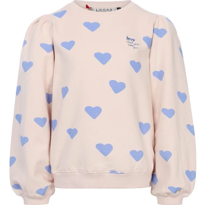 Afbeelding van LOOXS Little 2501 7309 017 Meisjes Sweater Maat 92 creme van 95% Cotton 5% elastan