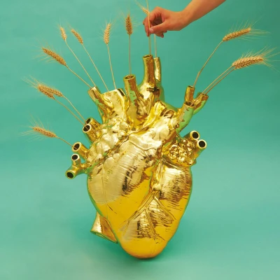 Afbeelding van Seletti Love in Bloom Vaas Giant Gold