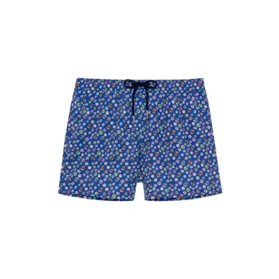 Afbeelding van HOM Zwemshorts, Heren, Maat: Medium, Navy print