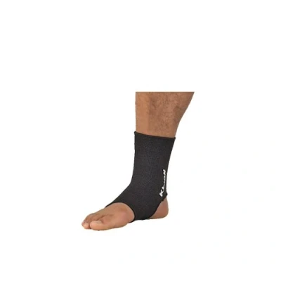 Afbeelding van Kwon 4051703 enkelbandage, elastisch, maat L, zwart