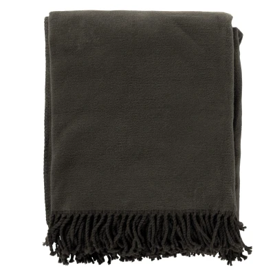 Afbeelding van Hoii ANNABELLA Plaid 150x200 cm Raven Zwart