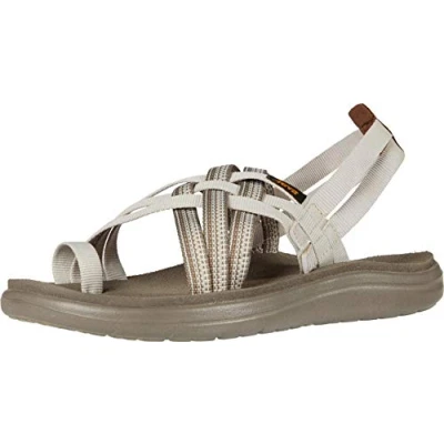 Afbeelding van Teva VOYA Strappy Outdoorsandalen, Dames, Maat: 37, Antiguous birch Textiel