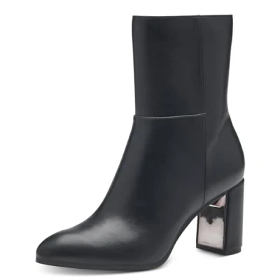 Afbeelding van Tamaris Korte laarzen, Dames, Maat: 39, Black Kunststof