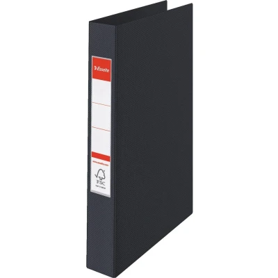 Afbeelding van Ringband Esselte A4 23 rings O mech 25mm karton zwart