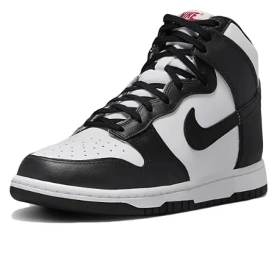 Afbeelding van Nike Dunk High sneaker van leer in de kleur Zwart, maat: 40