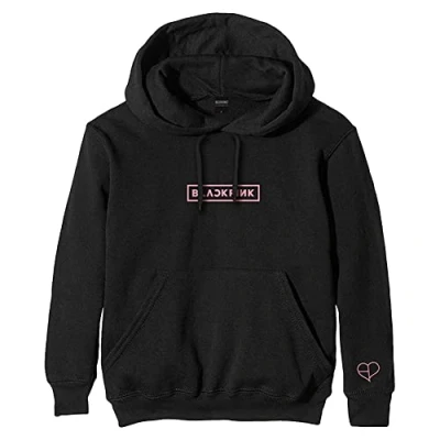 Afbeelding van Blackpink The Album Tracklist Hoodie/trui XL Zwart