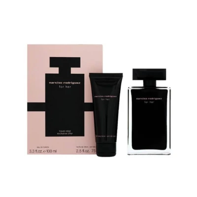 Afbeelding van Narciso Rodriguez For Her eau de Toilette Gift Set 50 ml + showergel bodylotion